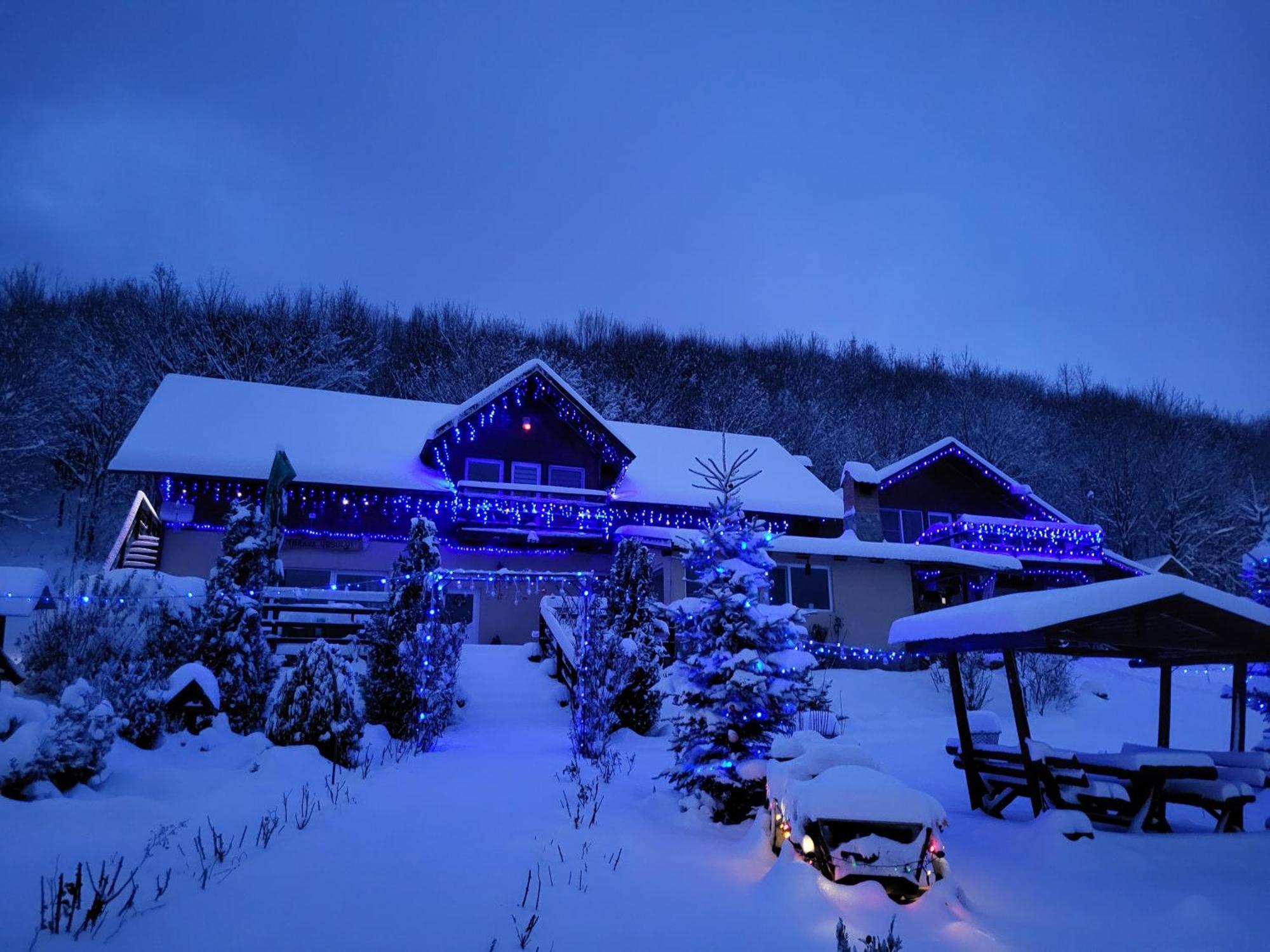 Dumbrava Ursului Hotel Zărneşti Exterior foto